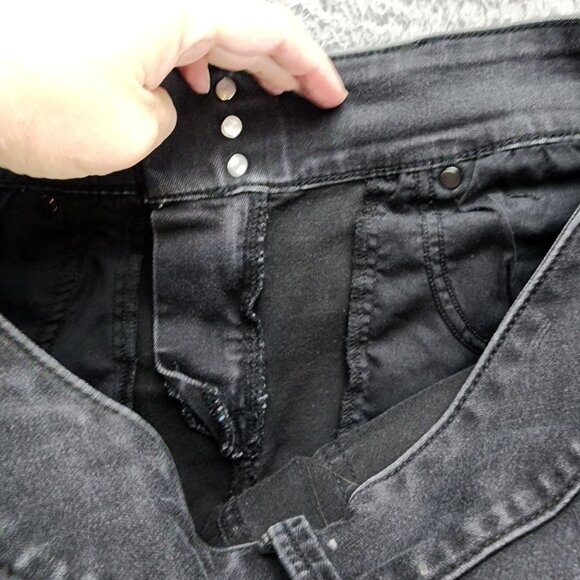 Torrid Jeans Womens 14 Black Stretch High Rise Jegging Legging *Read* - Picture 10 of 13